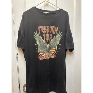 Freedom Tour "Born To Be‎ Free" Men's T-Shirt Size Large